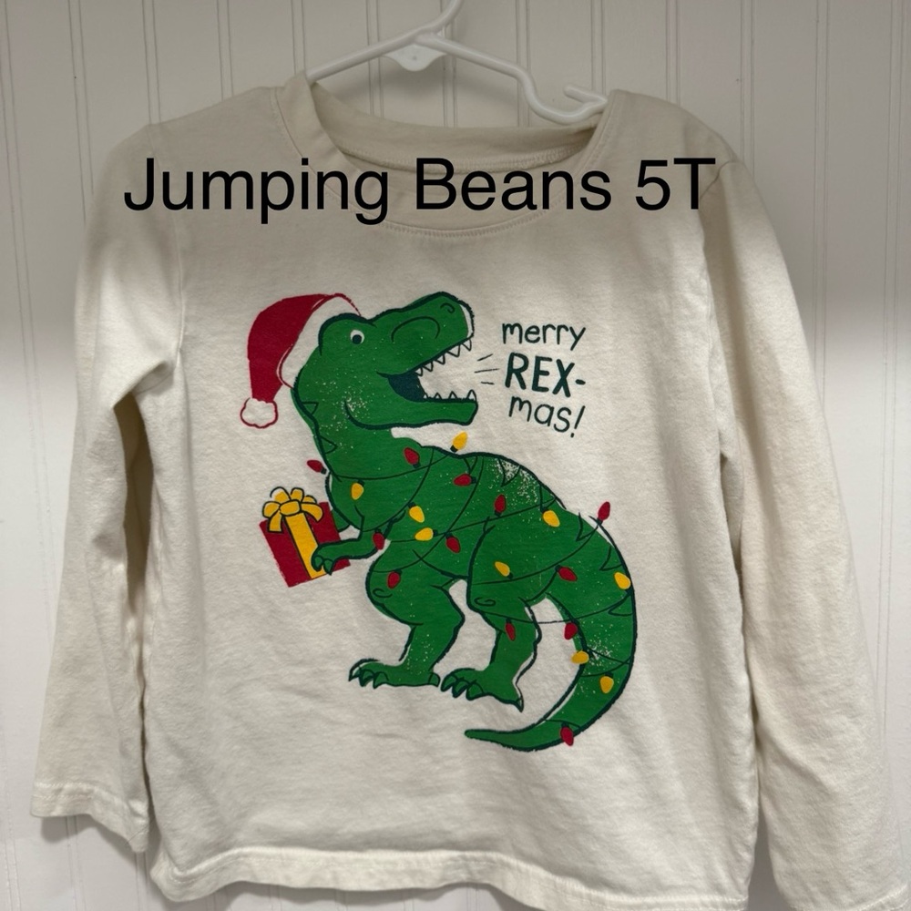 🎄🎅🏻Set of 11 Christmas Themed Toddler Boy Shirts (SIZES 4T and 5T) - Picture 9 of 12